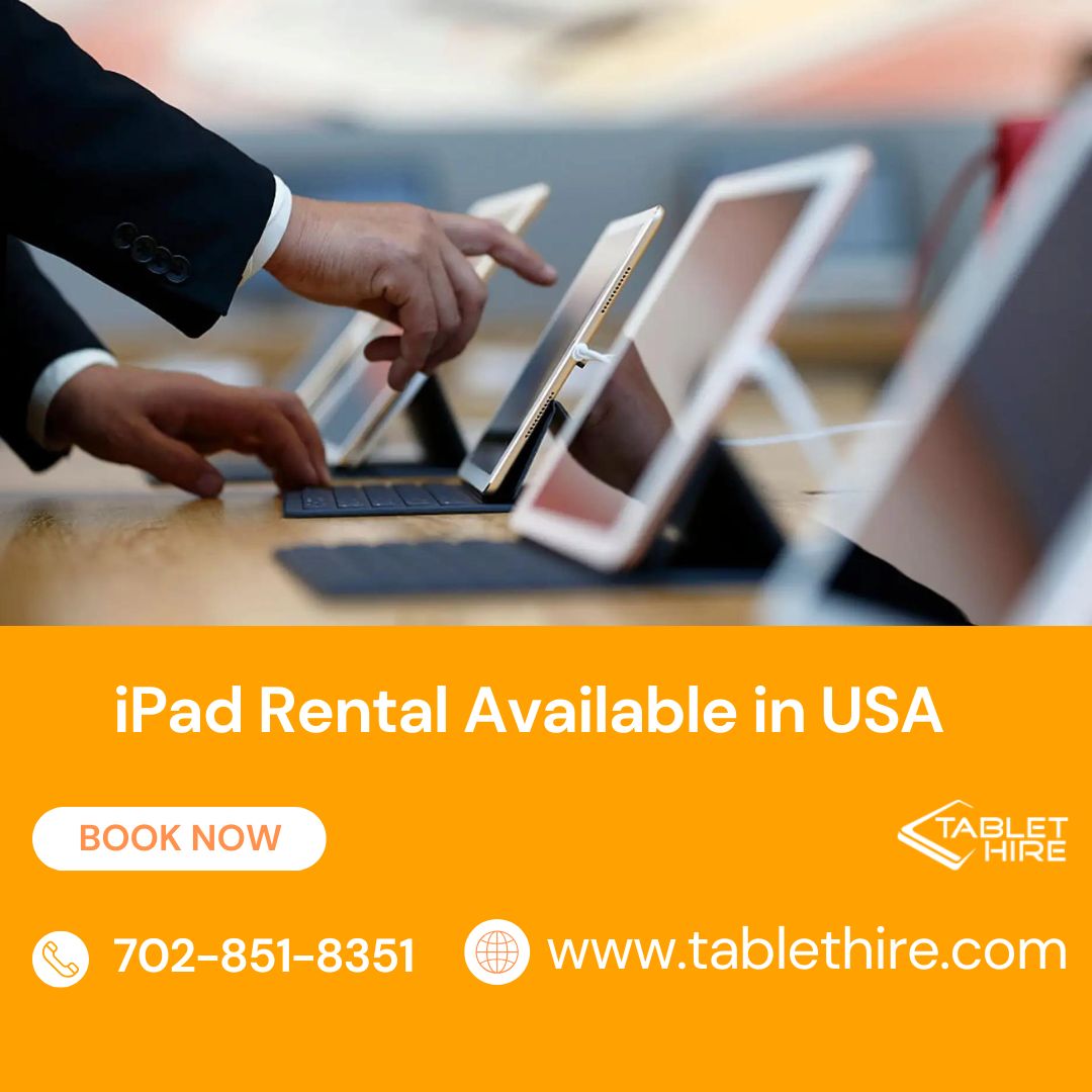iPad Rental for Events in USA – Bulk iPads for Hire